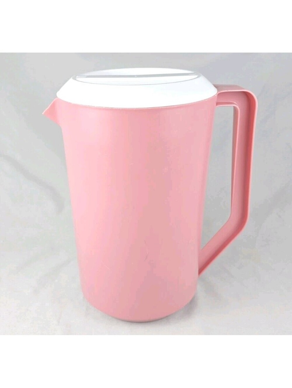 Vintage Rubbermaid Pitcher 1 Gallon #2718 Dusty Rose Pink w/ Lid